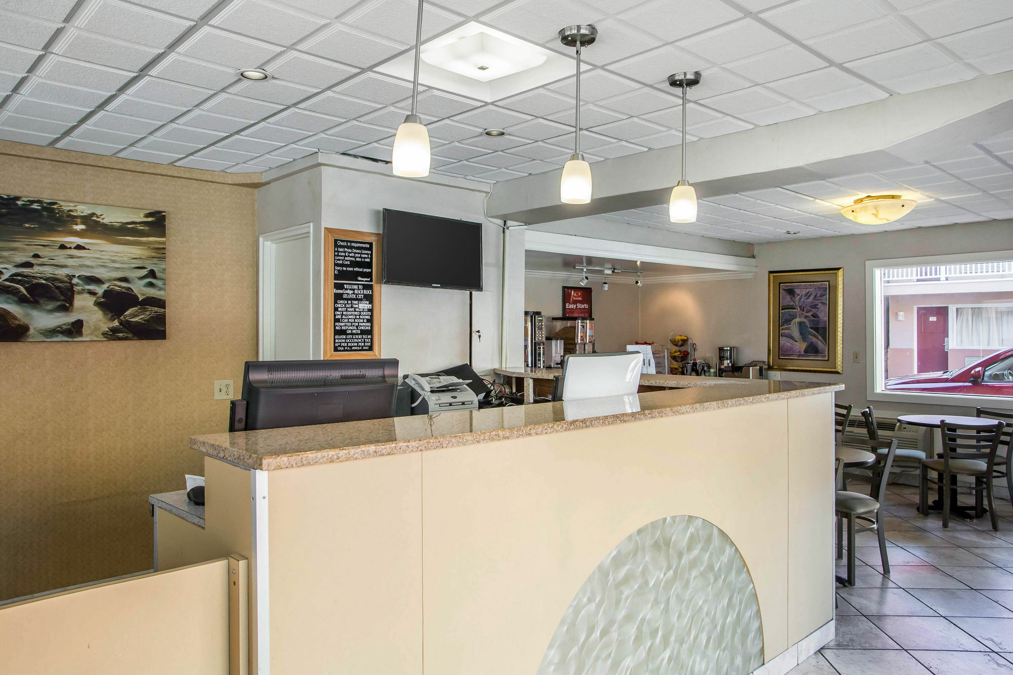 Econo Lodge Beach And Boardwalk Atlantic City Exterior photo
